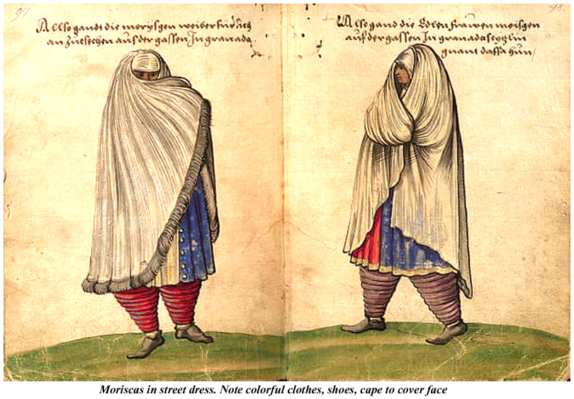 Morisca in Street Dress by Christoph Weiditz 1529